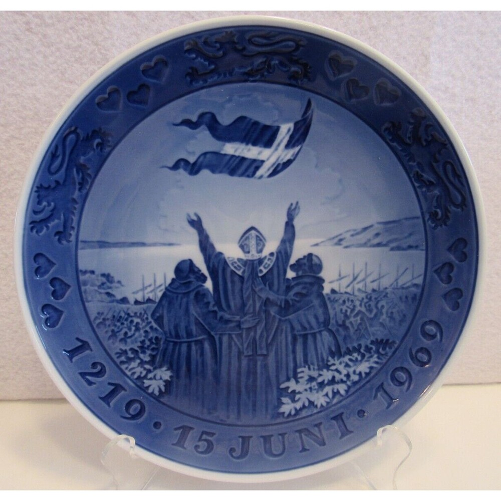 Royal Copenhagen 1219 15 Juni 1969 Collectible Porcelain Plate